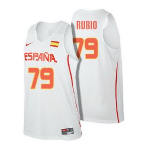 Maillot Espana 2016 Rubio 79 Blanc