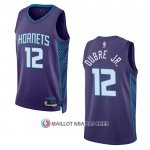 Maillot Charlotte Hornets Kelly Oubre JR. NO 12 Statement 2022-23 Volet