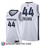 Maillot Memphis Grizzlies Anthony Tolliver Association 2020 Blanc