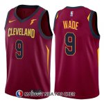 Maillot Cleveland Cavaliers Dwyane Wade 9 2017-18 Rouge