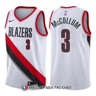 Maillot Portland Trail Blazers C.j. Mccollum Swingman Association 3 2017-18 Blanc
