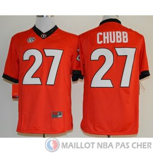 Maillot NCAA Nick Chubb Rouge Edicion Limitada