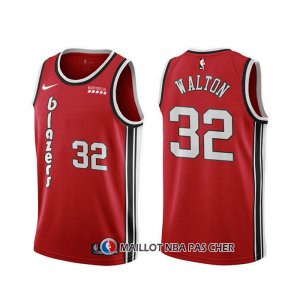 Maillot Portland Trail Blazers Bill Walton Classic Rouge