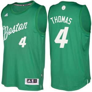 Maillot Navidad 2016 Celtics Isaiah Thomas 4 Vert