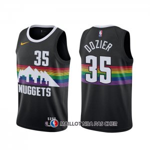 Maillot Denver Nuggets P.j. Dozier Ville Noir