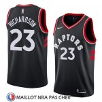 Maillot Tornto Raptors Malachi Richardson No 23 Statement 2018 Noir