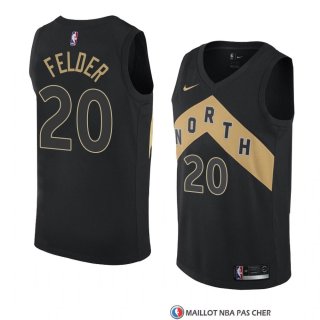 Maillot Tornto Raptors Kay Felder Ville 2018 Noir