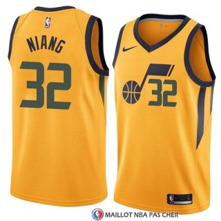 Maillot Utah Jazz Georges Niang Statement 2018 Jaune