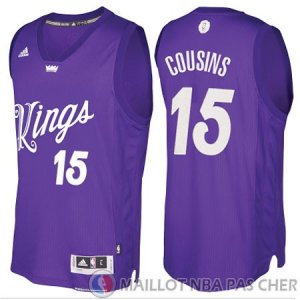 Maillot Cousins Sacramento Kings Noel #15 Purpura