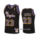 Maillot Los Angeles Lakers Lebron James Reload Hardwood Classics 2020 Noir