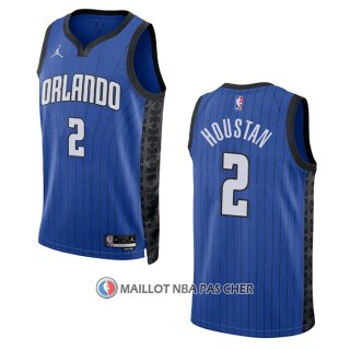 Maillot Orlando Magic Caleb Houstan NO 2 Statement 2022-23 Bleu