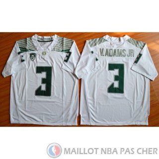 Maillot NCAA Vernon Adams Jr Blanc