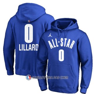 Veste a Capuche All Star 2023 Damian Lillard Bleu
