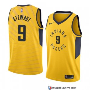 Maillot Indiana Pacers Elijah Stewart Statement 2018 Jaune