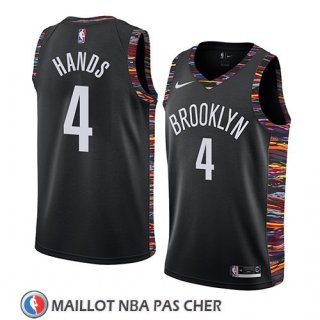 Maillot Brooklyn Nets Jaylen Hands Ville 2019 Noir
