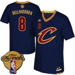 Maillot Manche Courte Cavaliers 2016 NBA Dellavedova 8 Bleu