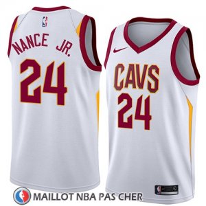 Maillot Cleveland Cavaliers Larry Nance Jr. No 24 Association 2018 Blanc