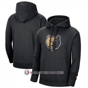 Veste a Capuche Memphis Grizzlies Ville 2020-21 Noir