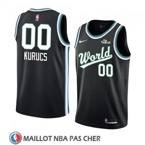 Maillot 2019 Rising Star Rodions Kurucs World Noir