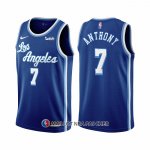Maillot Los Angeles Lakers Carmelo Anthony NO 7 Classic 2021 Bleu