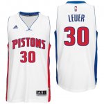 Maillot Pistons Leuer 30 Blanc