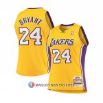Maillot Enfant Los Angeles Lakers Kobe Bryant NO 24 Mitchell & Ness 2008-09 Jaune