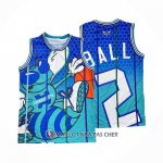 Maillot Charlotte Hornets Lamelo Ball NO 2 Mitchell & Ness Big Face Vert