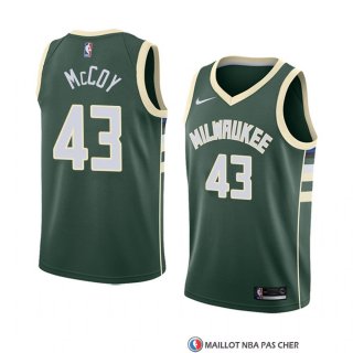 Maillot Milwaukee Bucks Brandon Mccoy Icon 2018 Vert