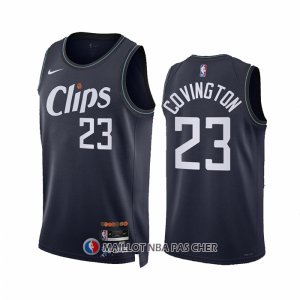 Maillot Los Angeles Clippers Robert Covington NO 23 Ville 2023-24 Bleu