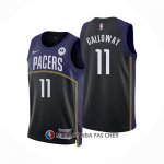 Maillot Indiana Pacers Langston Galloway NO 11 Ville 2022-23 Bleu