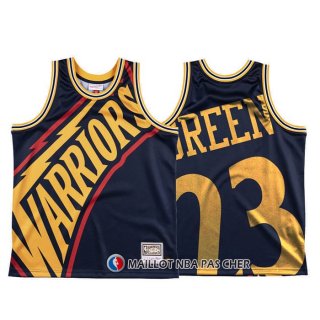 Maillot Golden State Warriors Draymond Green Mitchell & Ness Big Face Bleu