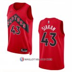 Maillot Tornto Raptors Pascal Siakam NO 43 Icon 2022-23 Rouge