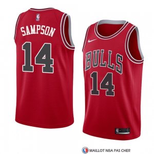 Maillot Chicago Bulls Jakarr Sampson Icon 2018 Rouge