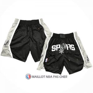 Short San Antonio Spurs Just Don Noir Gris