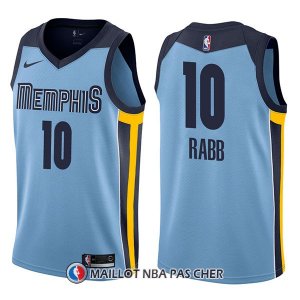 Maillot Memphis Grizzlies Ivan Rabb Statement 10 2017-18 Bleu