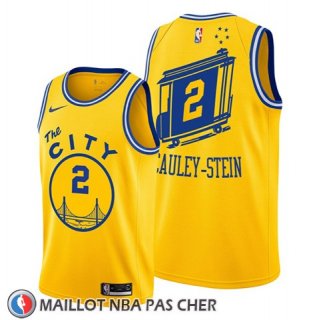 Maillot Golden State Warriors Willie Cauley Stein Hardwood Classics Or