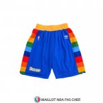 Short Denver Nuggets Retro Bleu