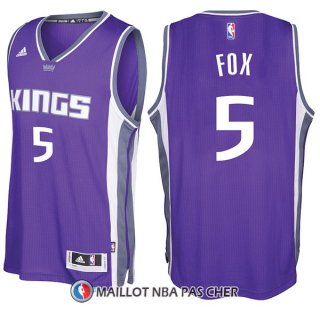 Maillot Sacramento Kings De'aaron Fox Road 5 2017-18 Volet