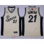 Maillot Duncan San Antonio Spurs Noël #21 Blanc
