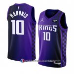 Maillot Sacramento Kings Domantas Sabonis NO 10 Statement 2023-24 Volet