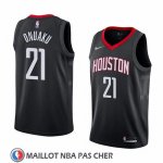Maillot Houston Rockets Chinanu Onuaku No 21 Statement 2018 Noir