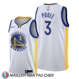 Maillot Golden State Warriors Jordan Poole Association Blanc