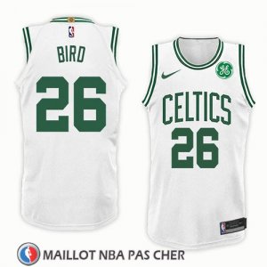 Maillot Boston Celtics Jabari Bird No 26 Association 2018 Blanc