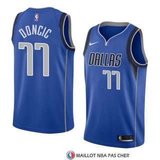 Maillot Dallas Mavericks Luka Doncic 11 Icon 2017-18 Bleu
