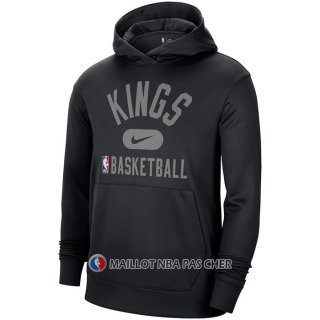 Veste a Capuche Sacramento Kings Performance Practice 2021-22 Noir