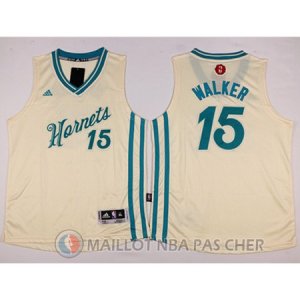 Maillot Enfant Walker New Orleans Hornets #15 Blanc