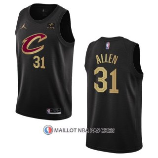 Maillot Cleveland Cavaliers Jarrett Allen NO 31 Statement 2022-23 Noir