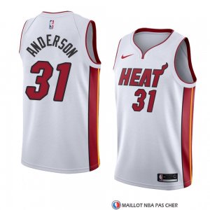 Maillot Miami Heat Ryan Anderson Association 2018 Blanc