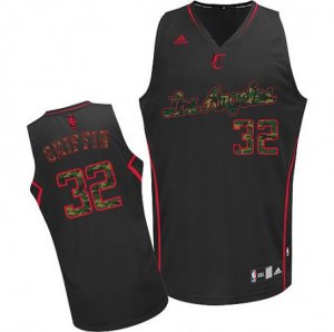 Maillot Camuoflage Mode Clippers Griffin 32 Noir