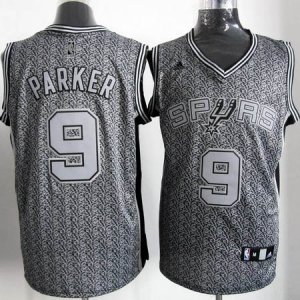 Maillot Parker San Antonio Spurs #9 Static Fashion